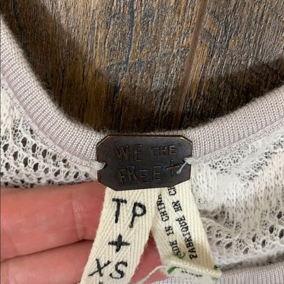 Free People Bleachers Graphic Tank in Ivory - Picture 4 of 5